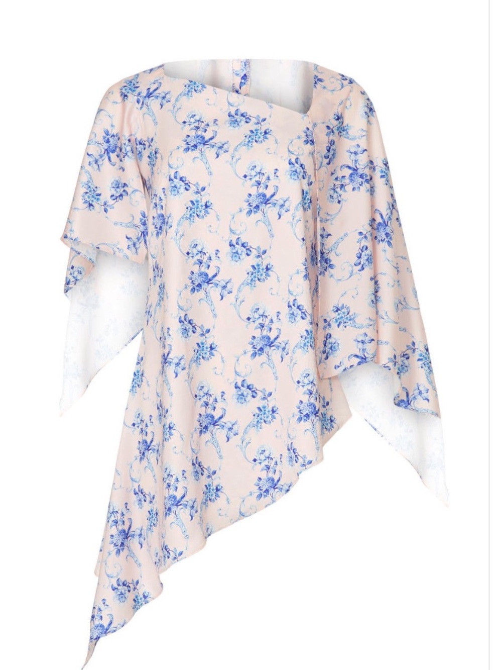 Osman Yousefzada~Asymmetrical Cape Top~Sz 4~$235~